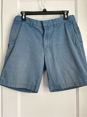Patagonia Men’s Blue Chino Shorts Lightweight Flat Front Summer Shorts    Sz: 31